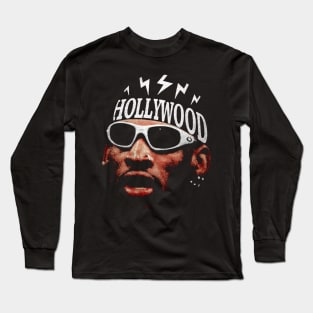 Dennis Rodman Championship Wins Long Sleeve T-Shirt